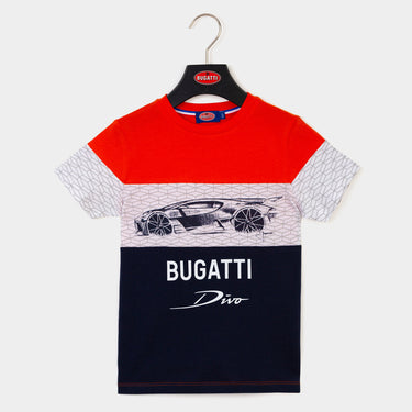 Playera para niño y adolescente Bugatti